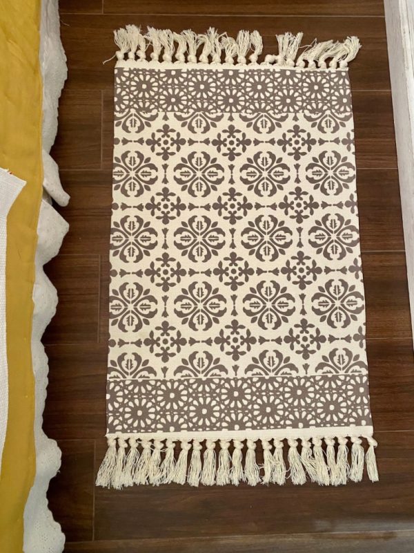 Alfombras kilim beige 60cm x 90cm
