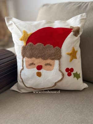 Funda bordada navideña Noel