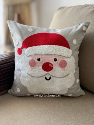 Funda bordada navideña Santa claus