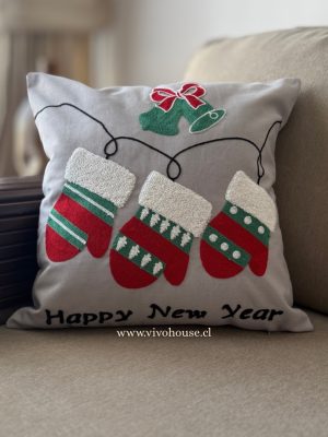 Funda bordada navideña Polar