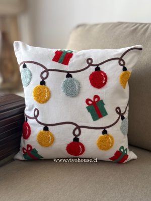 Funda bordada navideña Magia