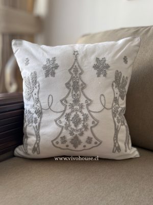 Funda bordada navideña Brillo