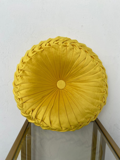 Cojines redondos Trenzados