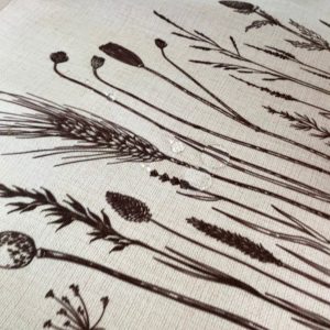 Set 6 individuales Jardín Café