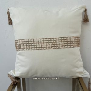 Funda estilo nordico Castaña