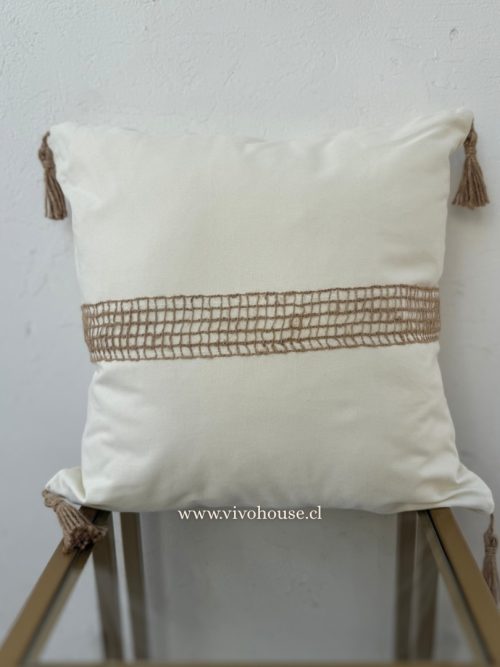 Funda estilo nordico Castaña