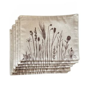 Set 6 individuales Jardín Café