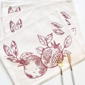 Set 6 individuales Granada