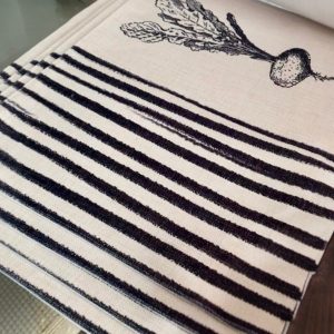 Set 6 individuales Rábano Negro