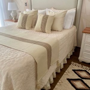 Conjunto de Piecera estilo rústico